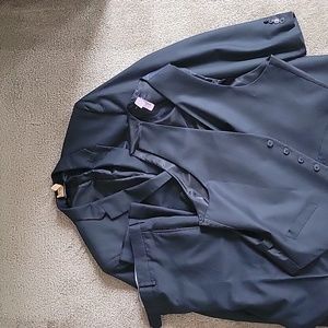 Navy blue Tommy Hilfiger suit with vest